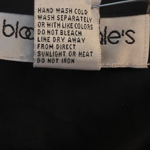 Bloomingdale's Women's Sequined Fully Lined Side Zip A-Line Black Size 4 - Picture 11 of 11